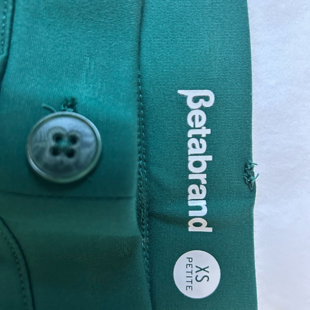 Betabrand Green Pants XS Petite